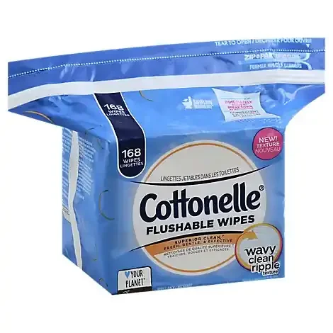 Cottonelle Freshcare Cleansing Cloths Flushable Refills Bag