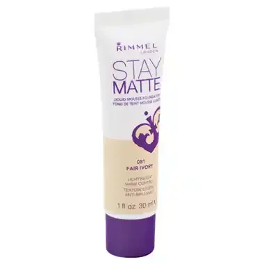 Coty Inc. Rimmel London Rimmel Stay Matte Liquid Mousse Foundation, Fair Ivory 081