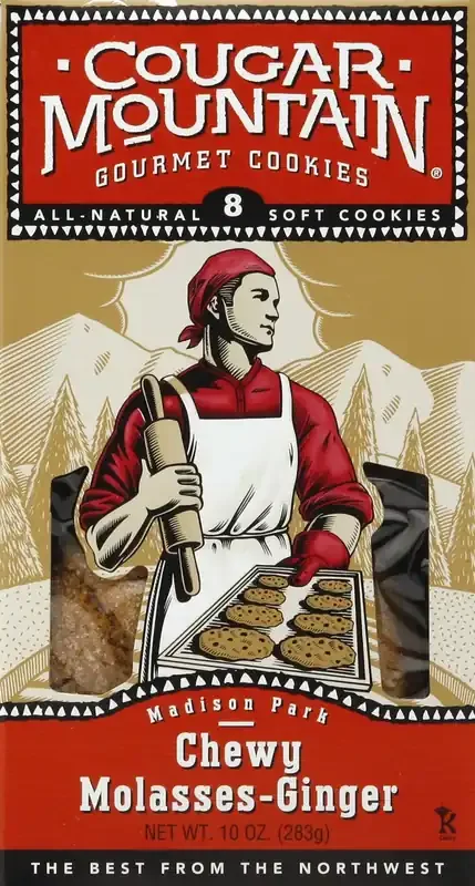 Cougar Mountain Gourmet Cookies 8 ea