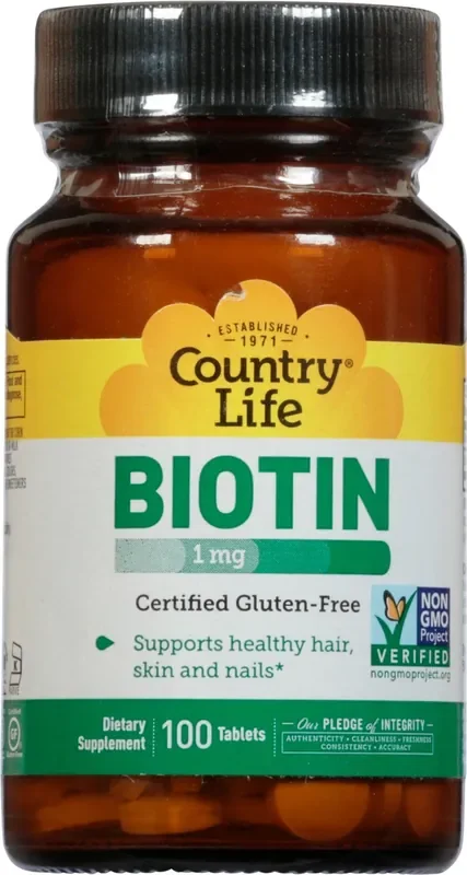 Country Life Biotin 1000mcg