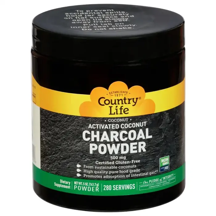 Country Life Coconut Charcoal Powder