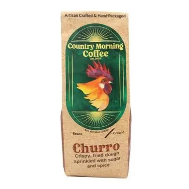 Country Morning Coffee Churro, Ground