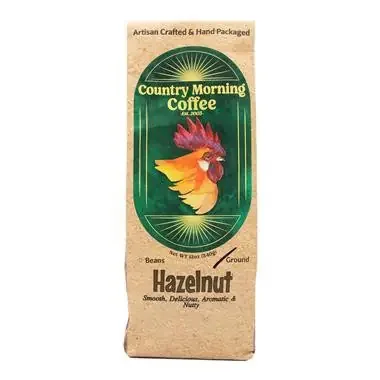 Country Morning Coffee Hazelnut, Ground