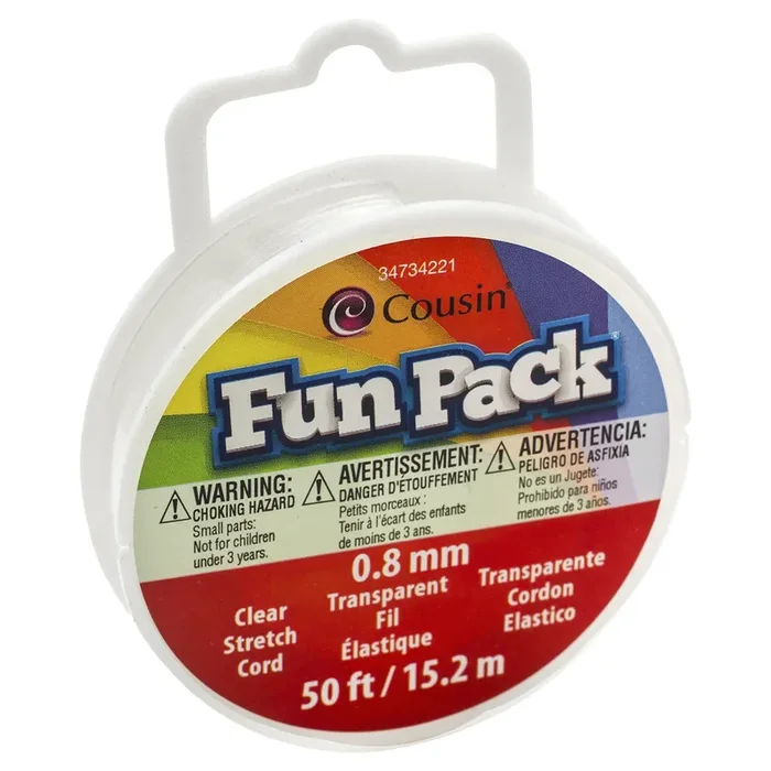 Cousin Clear Stretch Cord