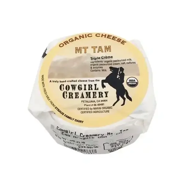 Cowgirl Creamery Organic Mt Tam