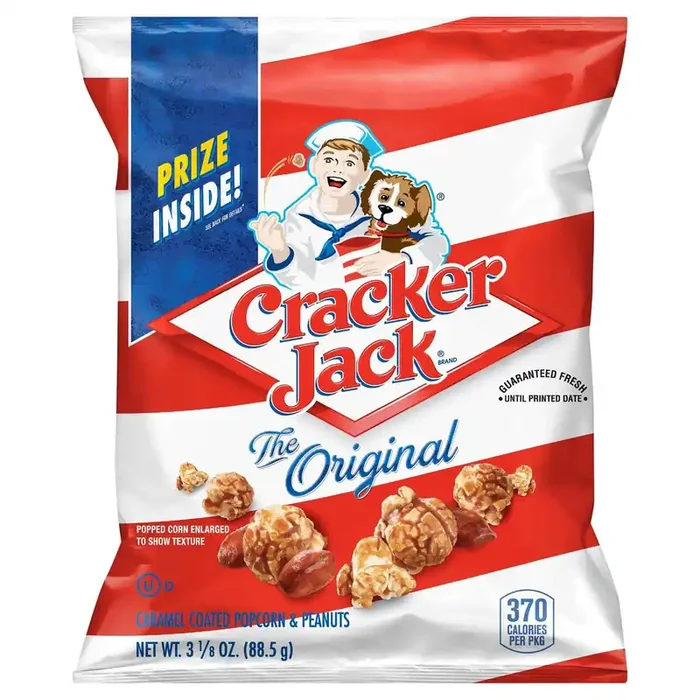 Cracker Jack Caramel Coated Popcorn And Peanuts, The Original