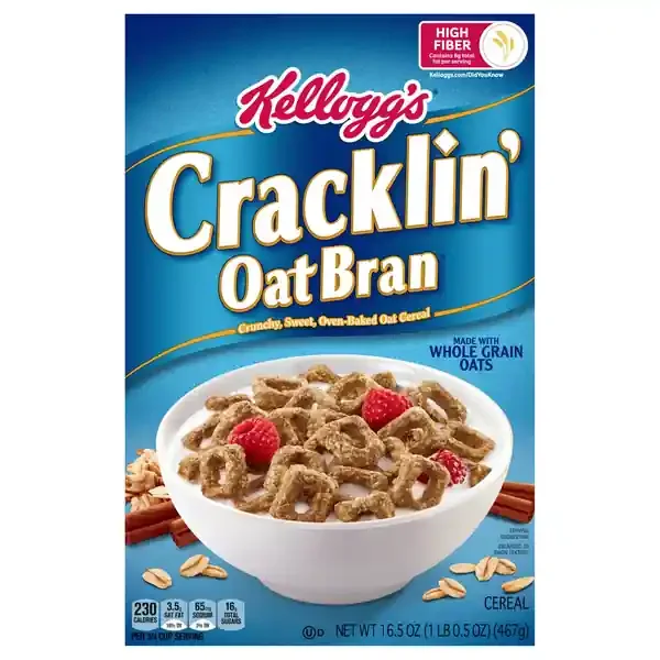 Cracklin‘ Oat Bran High Fiber Cereal