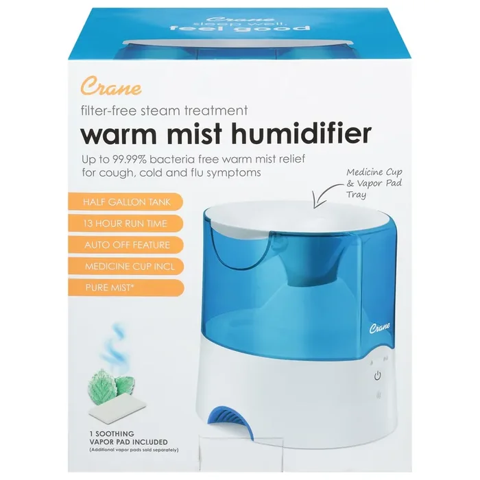 Crane Warm Mist Humidifier 1 ea