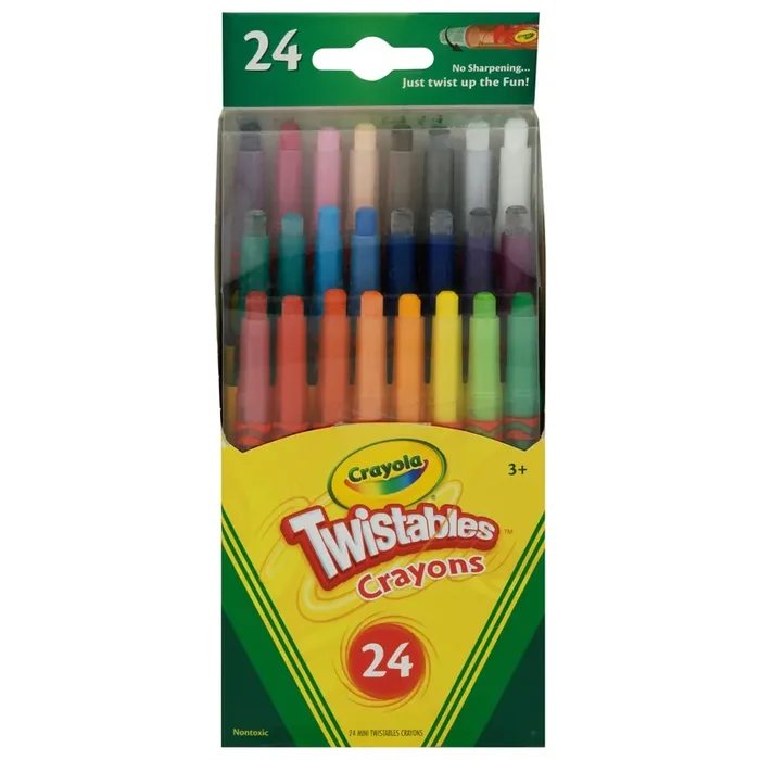 Crayola 24ct Mini Twistables Crayons
