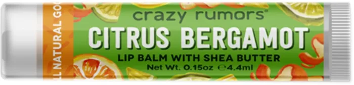 Crazy Rumors Orange Bergamot Lip Balm