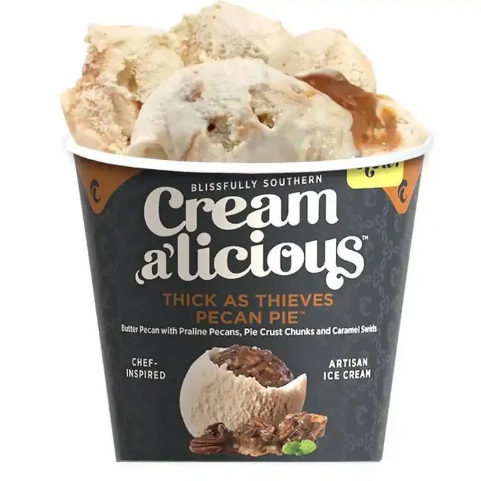 Creamalicious Pecan Pie Ice Cream