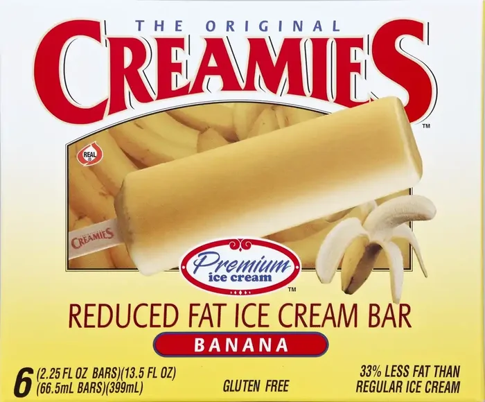 Creamies Ice Cream Bar 6 ea
