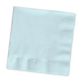 Creative Converting 523279 Pastel Blue 2-Ply Lunch Napkins (Case of 240), Price/case