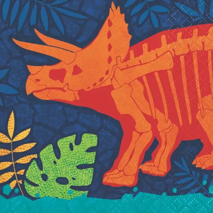 Creative Converting Dino Dig Beverage Napkin, 16 ct.