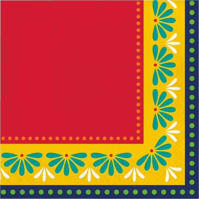 Creative Converting Fiesta Pottery Lunch Napkin 2 Ply