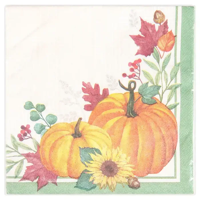 Creative Converting Harvest Wishes Lunch Napkin