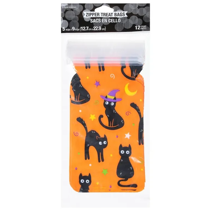 Creative Converting Zipper Treat Bags 12 ea