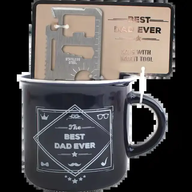 Creative Home Adventure Mug With Multi-Tool Set, 12Oz