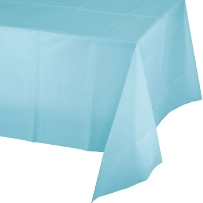 Creative Plastic Tablecloth – Light Blue