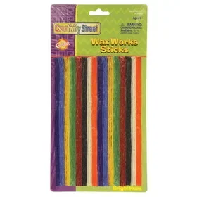Creativity Street PACAC4170 Wax Workssticks Assorted Brght Hues, 8In 48 Pieces, Price/Pack