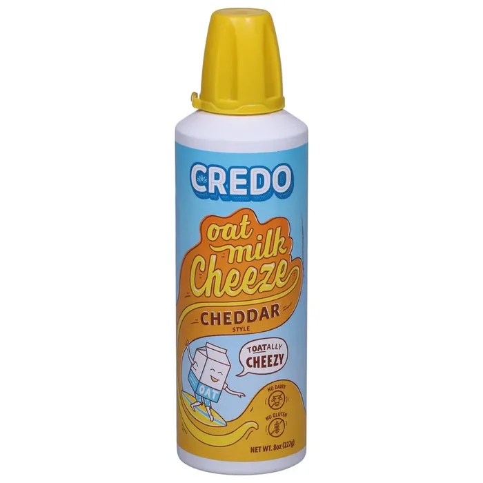 Credo Oat Milk Cheddar Style Cheeze 8 oz