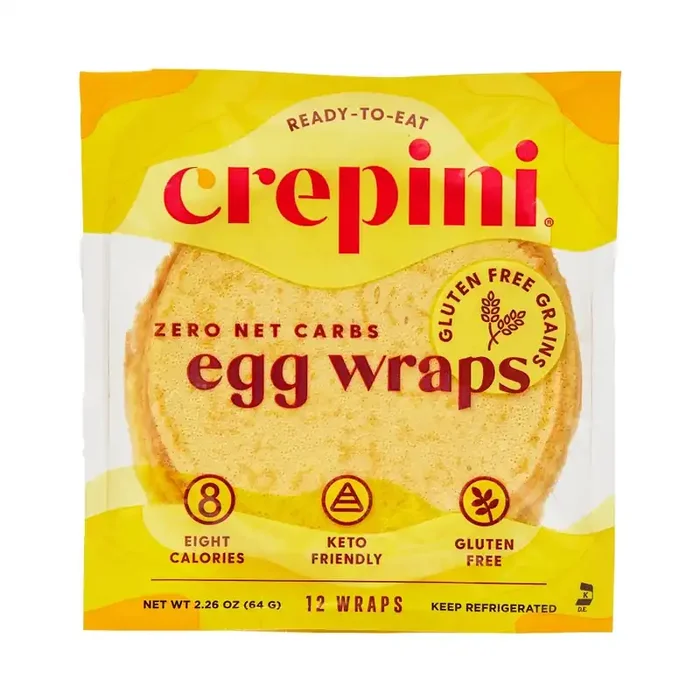 Crepini Gluten Free Grains Egg Wraps