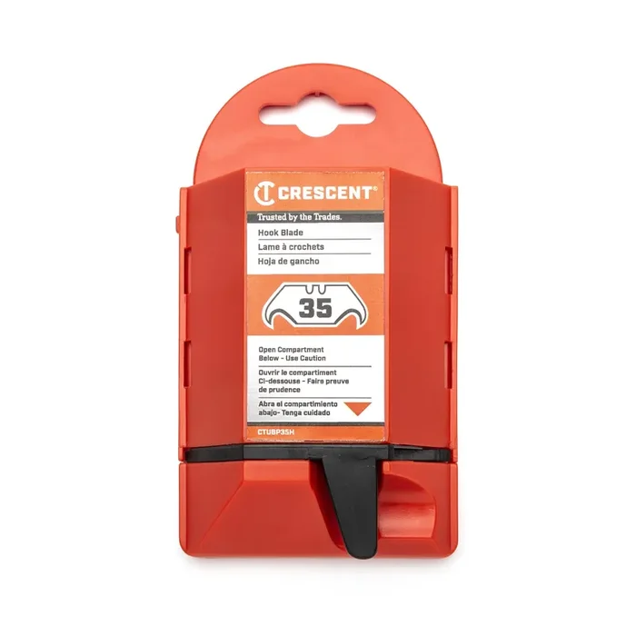 Crescent Carbon steel Hook Utility Razor Blade ( 35 -Pack )