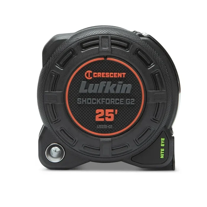 Crescent Lufkin Shockforce Nite Eye G2 25-ft Tape Measure