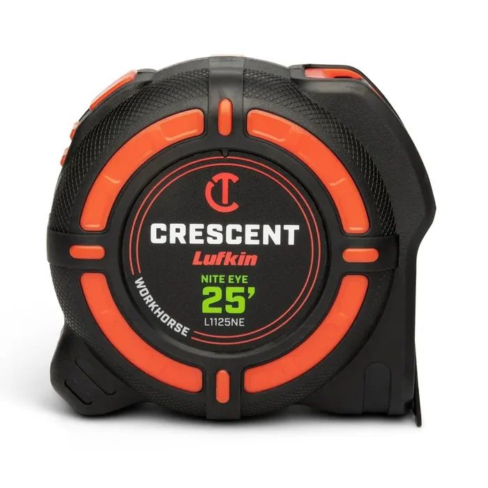 Crescent Lufkin WORKHORSE Nite Eye 25-ft Tape Measure