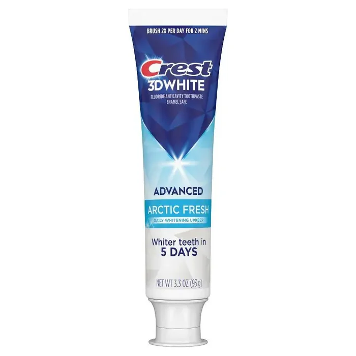 Crest 3D White Advanced Arctic Fresh Teeth Whitening Toothpaste – 3.3oz
