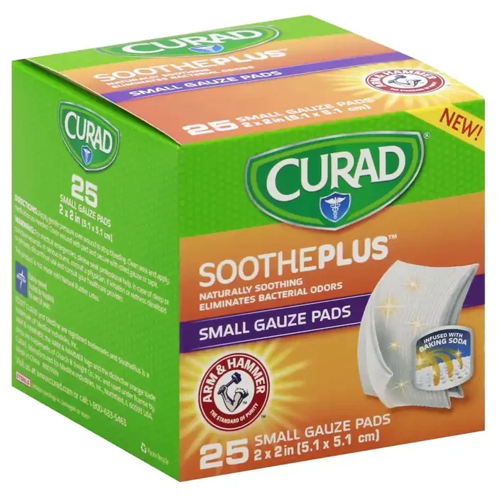 Curad Gauze Pads 25 ea