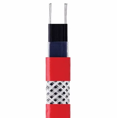 Cut-to-Length (Per Foot) High-Temperature Self-Regulating Heating Cable 110-120v 5 W/ft Tinned Copper Metal Braid Free Shipping