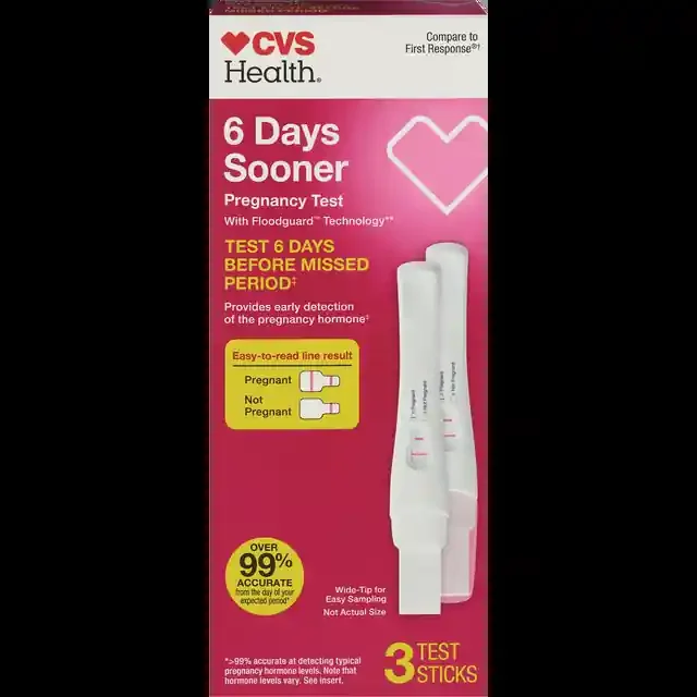 Cvs Health 6 Days Sooner Pregnancy, 3 Ct