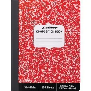 CVS Health Caliber Composition Notebook Wide Ruled