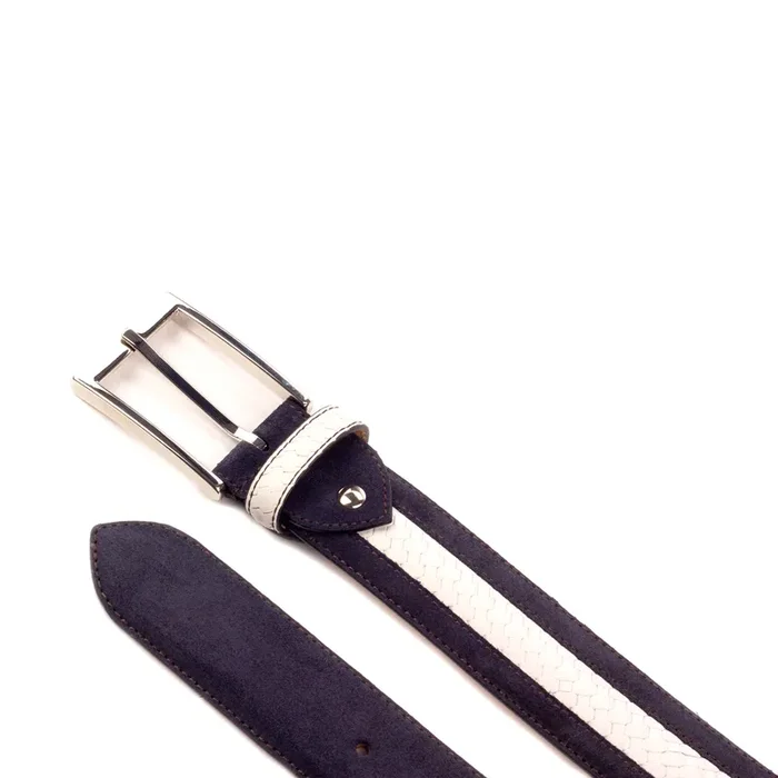 DapperFam Luxe Men’s Venice in Navy Lux Suede