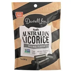 Darrell Lea Black Soft Licorice, 7 Ounce, 8 Per Case, Price/case