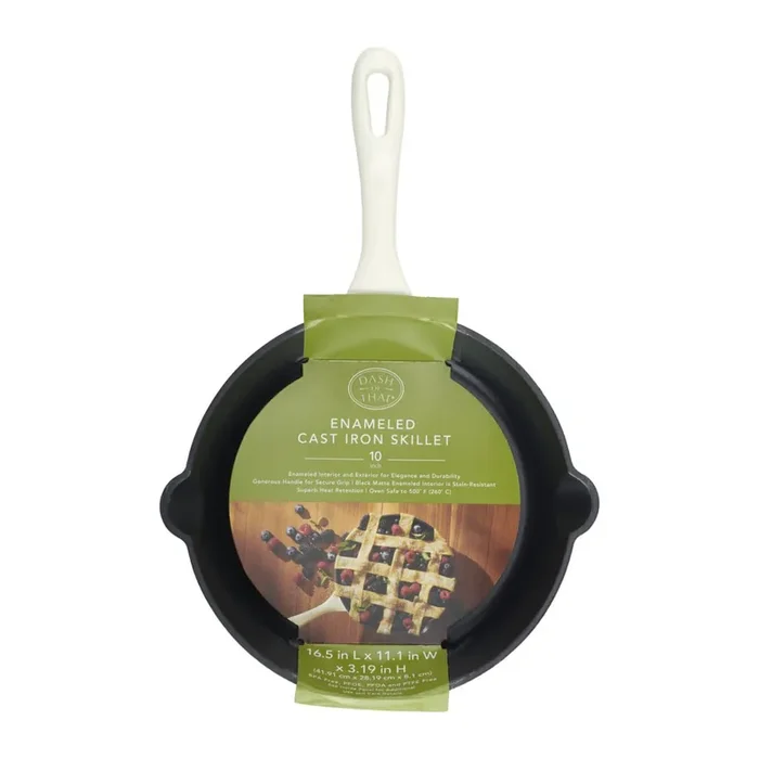 Dash Of That Cast Iron Frypan – Ivory