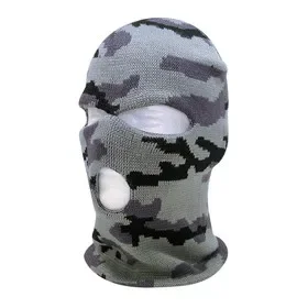 Decky 8032 Camo 3 Holes Mask Hat