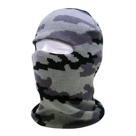 Decky 8033 Camo 1 Hole Mask Hat