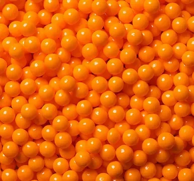 Decorator Candy Beads – Orange