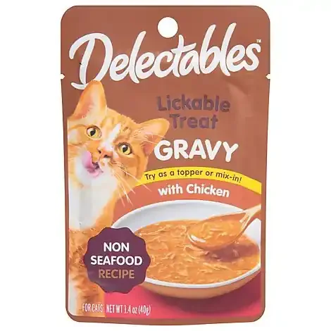 Delectables Lickable Gravy Chicken – 1.4 Oz