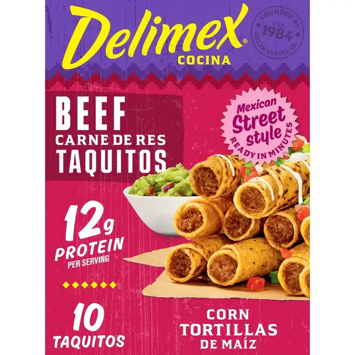 Delimex Beef Corn Taquitos