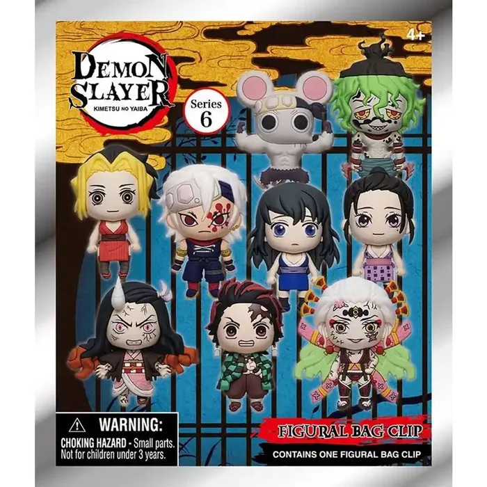 Demon Slayer Figural Bag Clip – Series