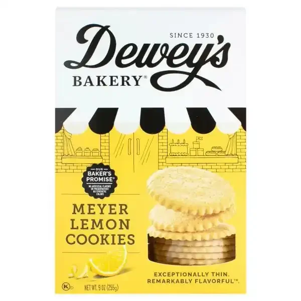 Dewey‘s Bakery Cookies, Meyer Lemon