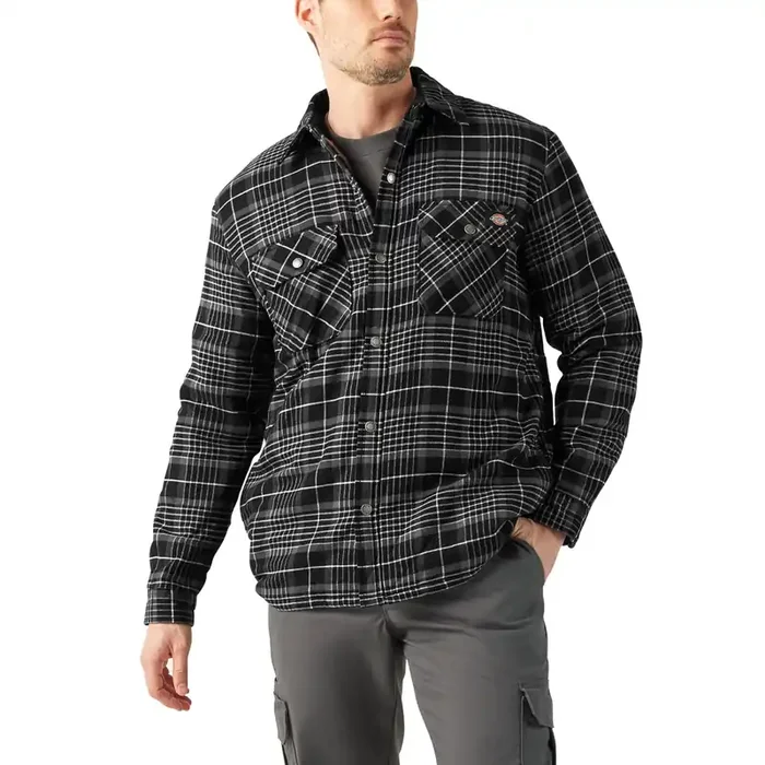 Dickies Men‘s Black Canvas Insulated Work jacket ( Extra Large )
