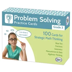 Didax DD-211279 Problem Solving Practice Cards Gr 3, Price/EA