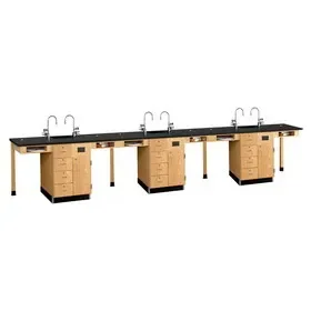 Diversified Woodcrafts C2536K Kinetic Modular Island Single Lab Stations