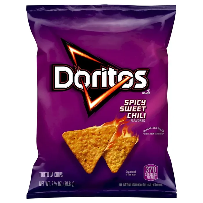 Doritos Tortilla Chips Spicy Sweet Chili 2 1/2 Oz