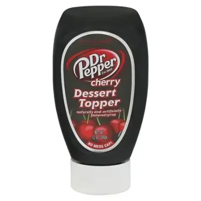 Dr Pepper Dessert Topper Cherry – 14 Oz
