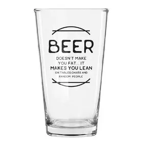 Drinkware L6172 Beer Doesn’t Pint Glass